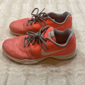 Neon Pink NikeFlex Tennis Shoes Size 6.5